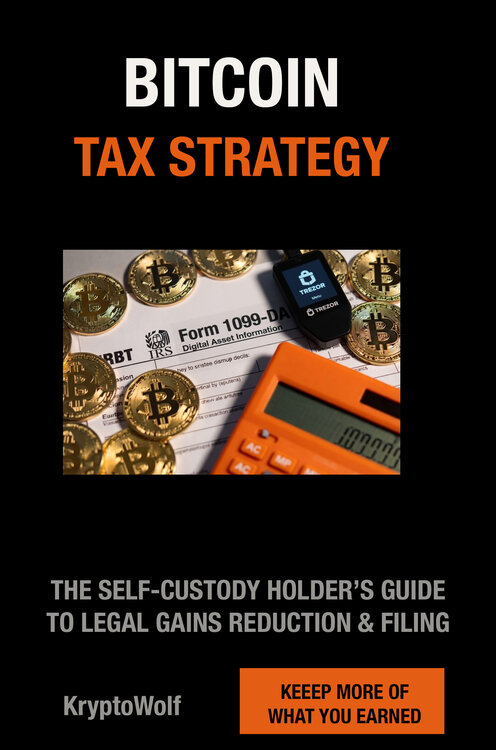 Bitcoin Tax Strategy book cover